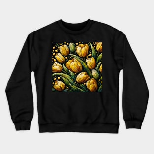 Tulip Flower Crewneck Sweatshirt